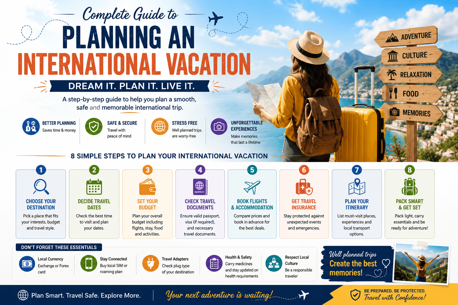 Complete Guide to Planning an International Vacation