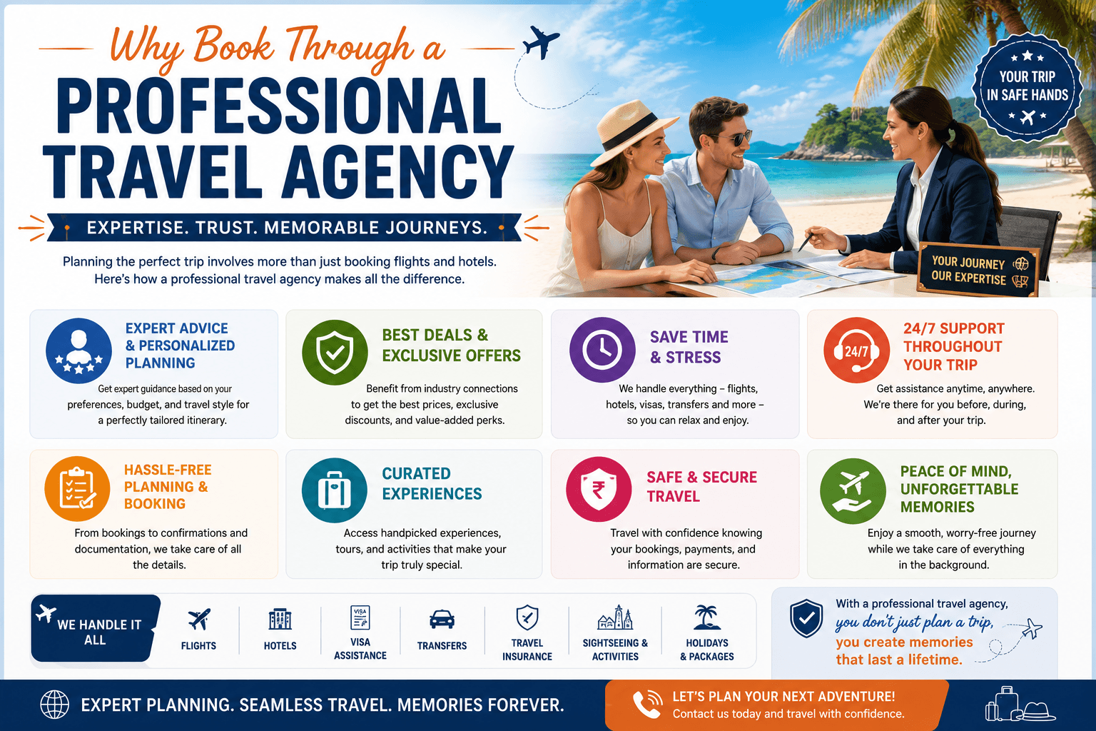Why Book Through a Professional Travel Agency